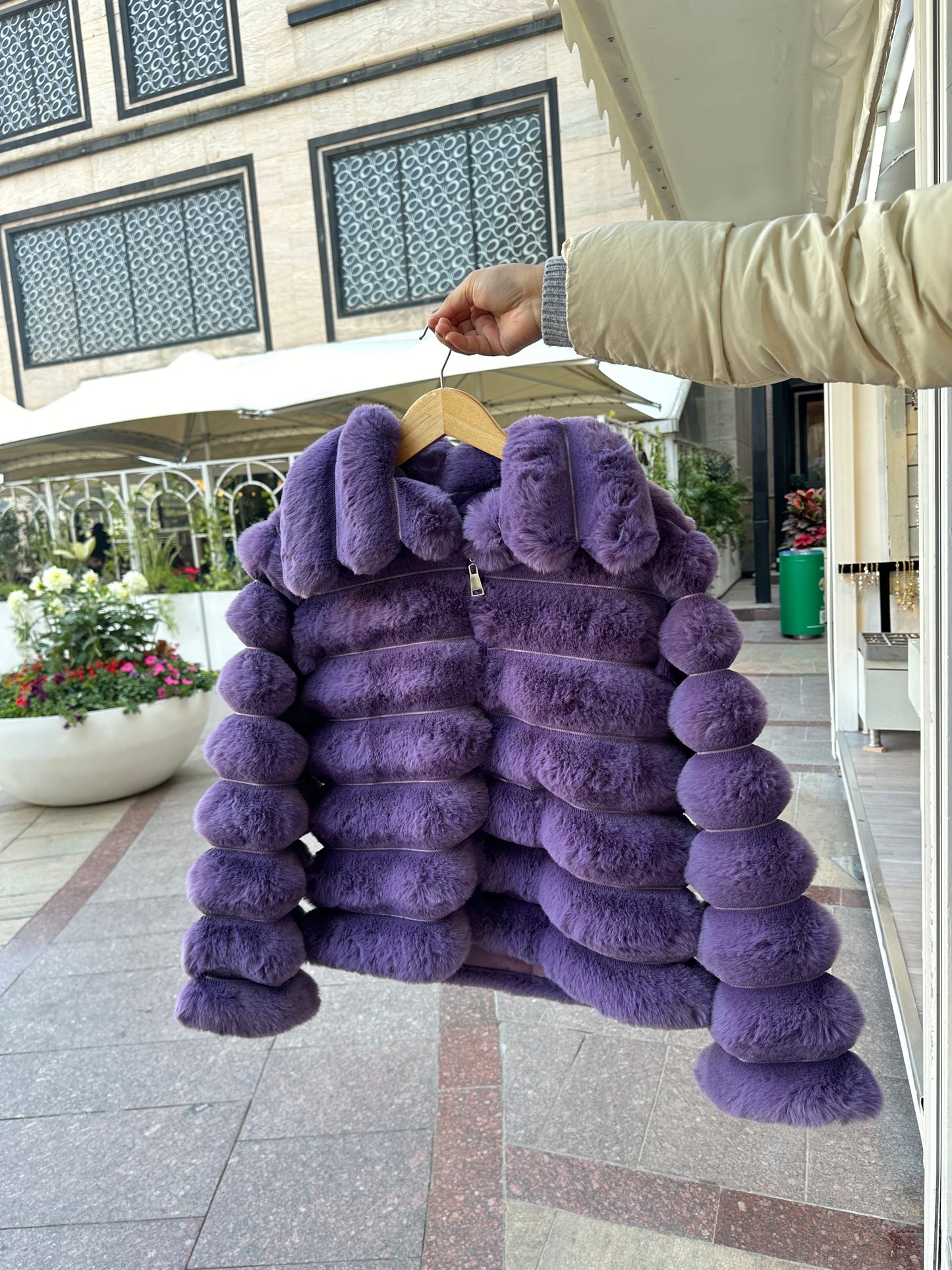 Faux Fur Jacket