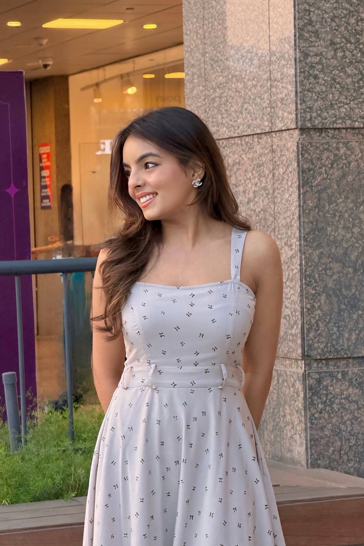 The bowy midi dress