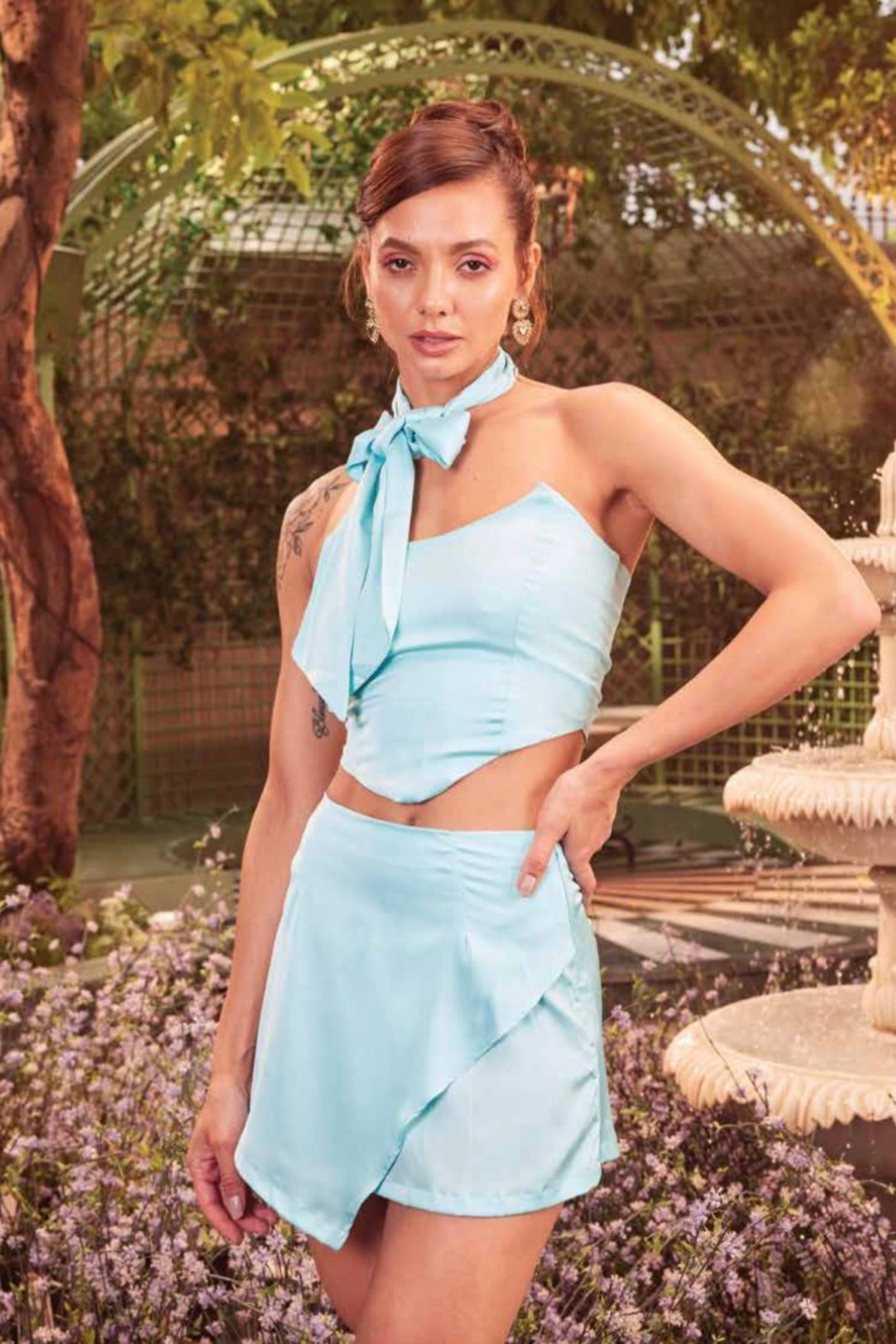 Back cut set - Satin