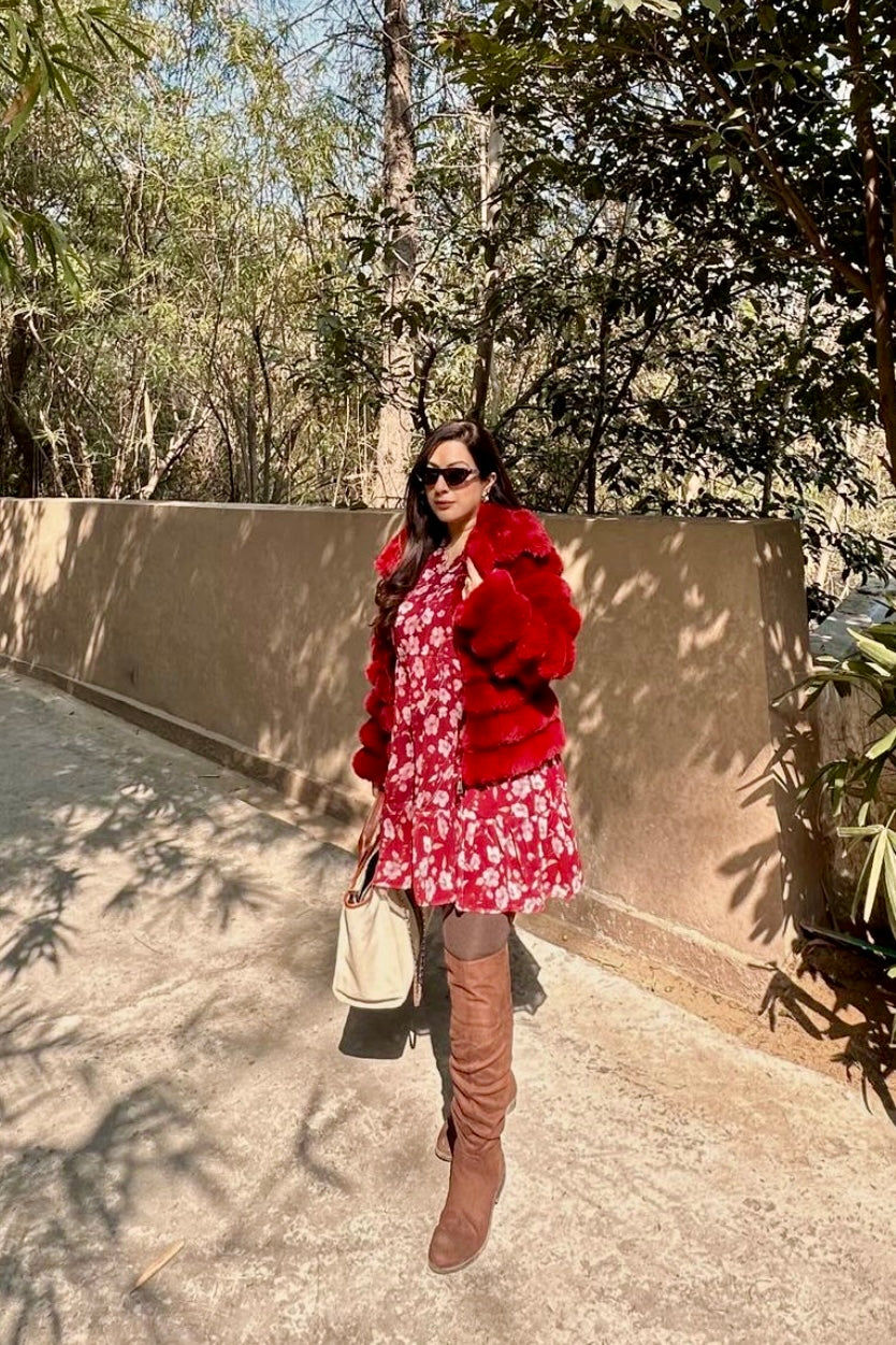 Faux Fur Jacket