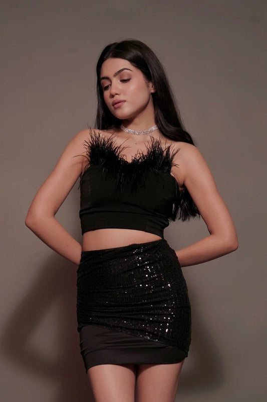 Beg For It - Sequence Skirt