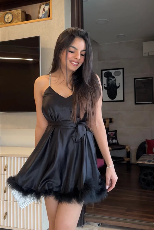 Beauty and The Black Dress