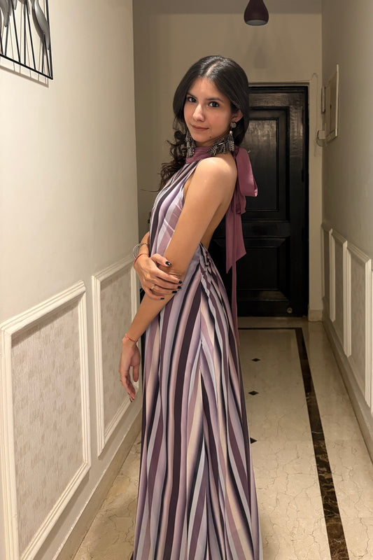 Stripes of lavender