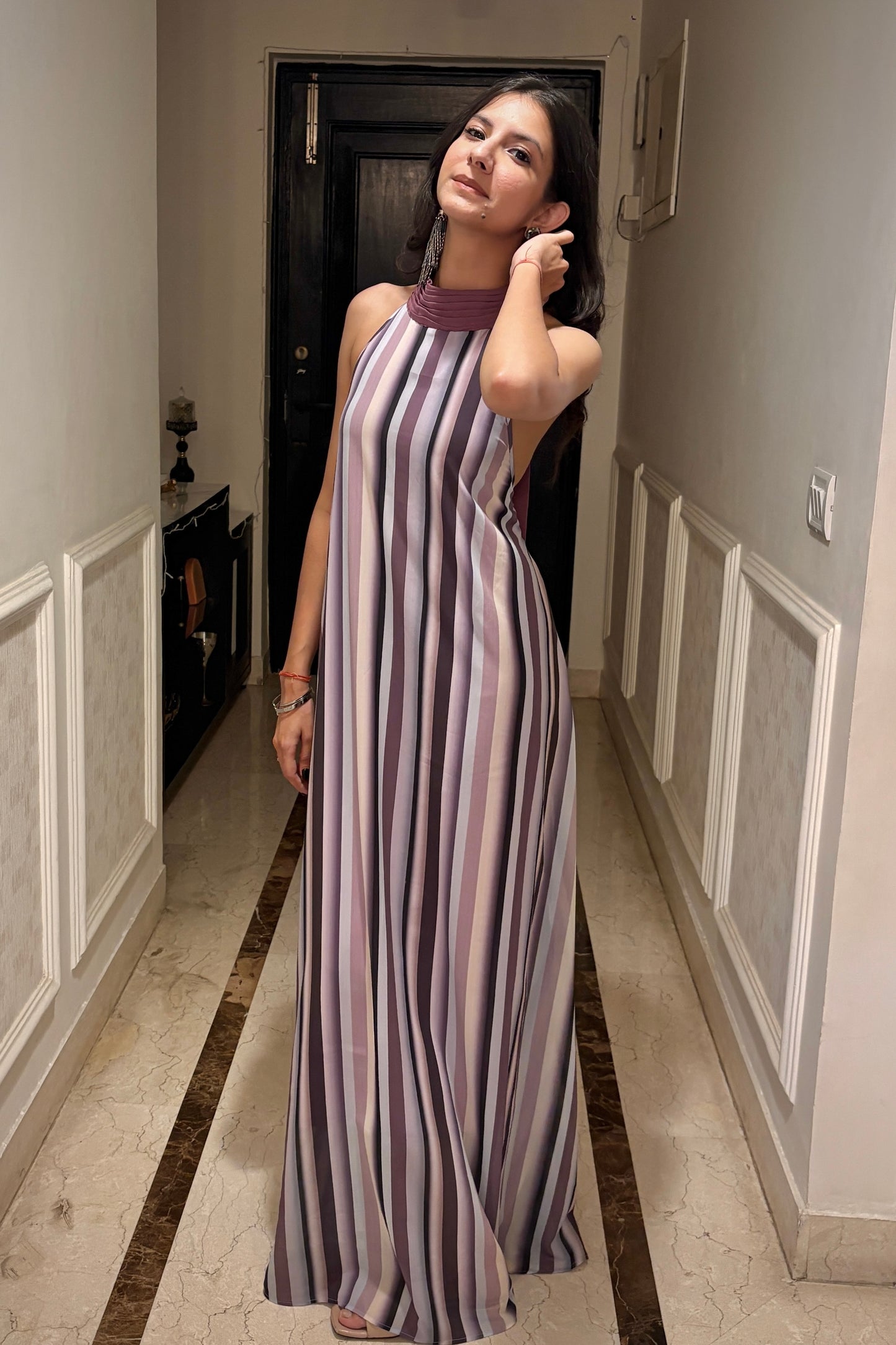 Stripes of lavender