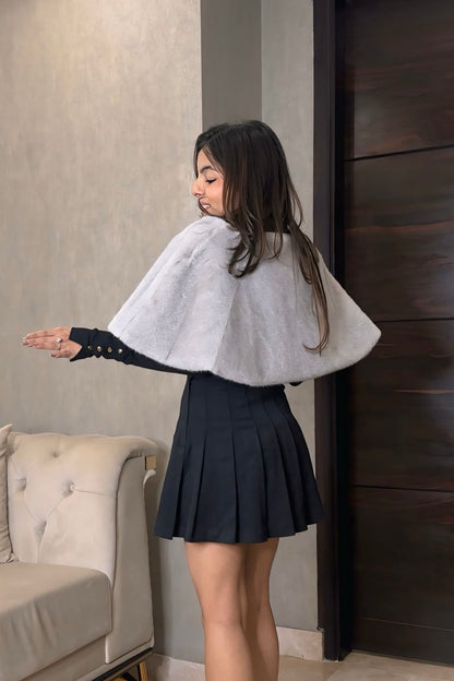 The basic poncho: 2 colours